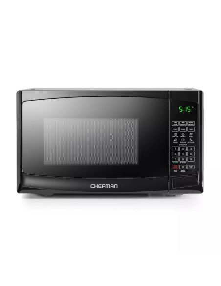 MICROONDAS CHEFMAN 20LTS 700W 6 FUNCIONES NEGRA