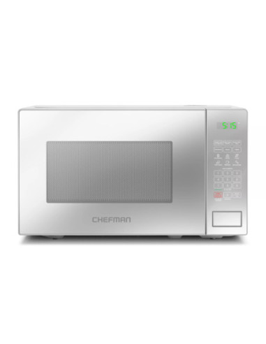 MICROONDA CHEFMAN ESPEJO 20LTS 700W 6 FUNCIONES DESCONGELA GRIS
