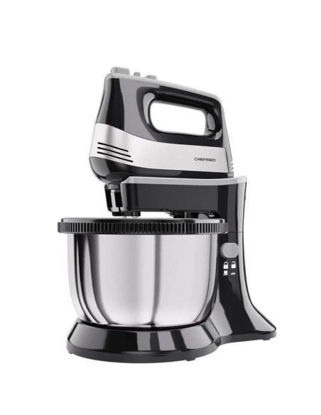 BATIDORA DE PEDESTAL CHEFMAN 5 VELOCIDADES 200 WATTS NEGRA