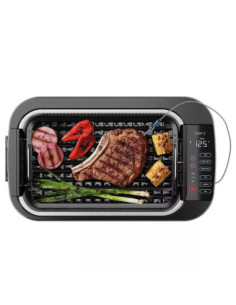 PARRILLA CHEFMAN INTERIOR SIN HUMO 15 PULG  1500W PANTALLA TACTIL TERMOMETRO INCL  NEGRO 2