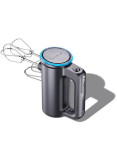 BATIDORA DE MANO CHEFMAN INALAMBRICA 25MIN  7 VEL  PANTALLA LUZ LED NEGRA 2