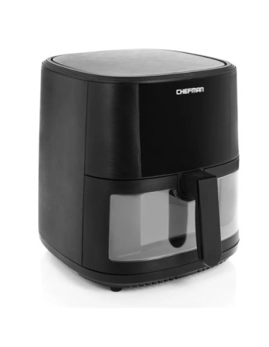 FREIDORA DE AIRE CHEFMAN 7 6LTS PANTALLA TOUCH 1300W CON VISUALIZACION NEGRO