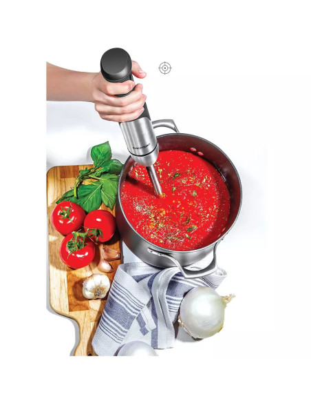 BATIDORA DE INMERSION CHEFMAN MULTIVELOCIDAD 300W ACERO INOX