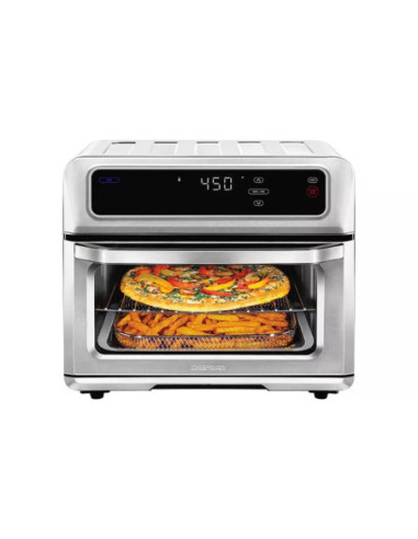 HORNO TOSTADOR AIRFRYER CHEFMAN 9 EN 1 20LTS PANTALLA TOUCH 1800W ACERO INOX